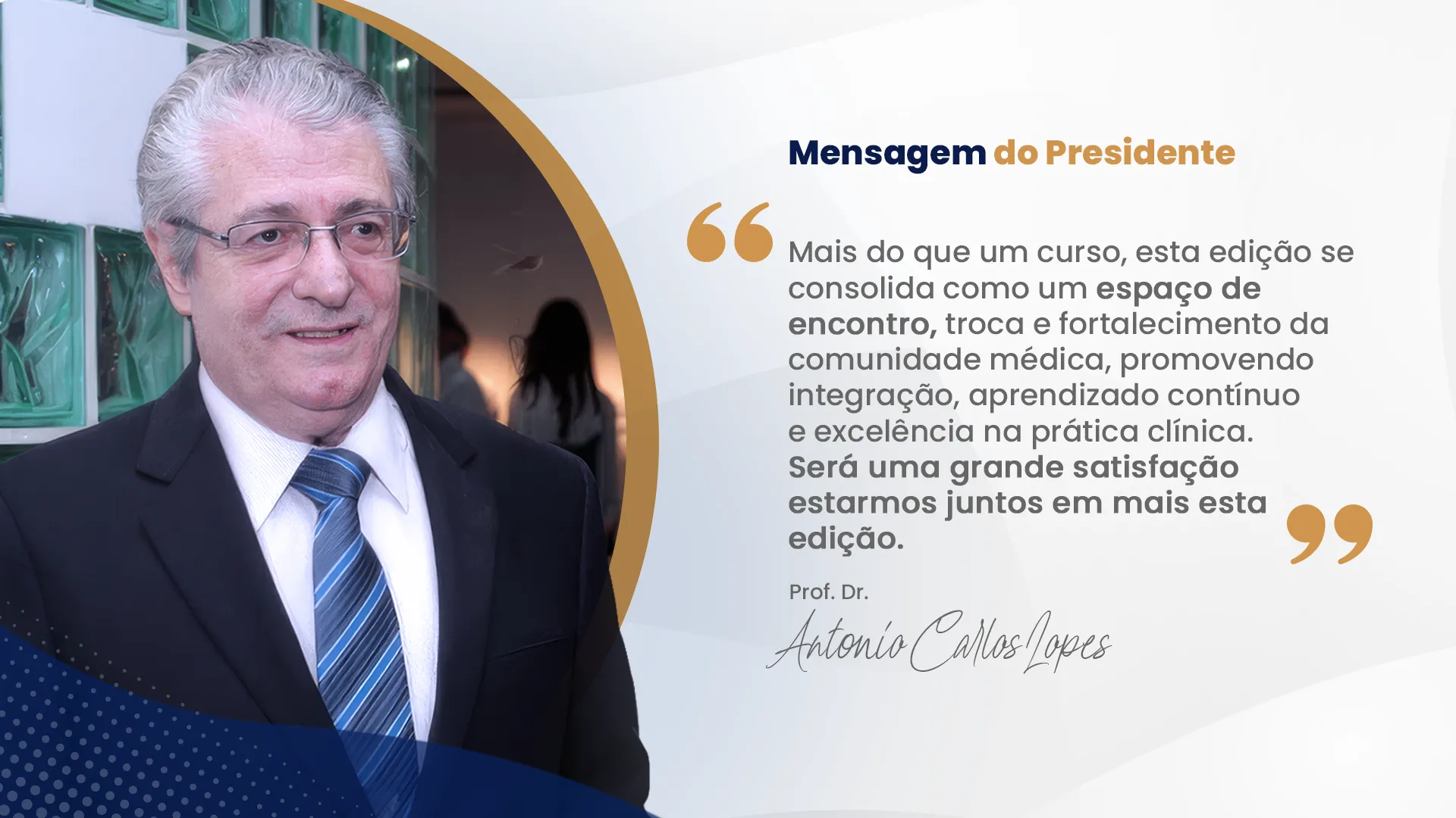 Mensagem do Presidente