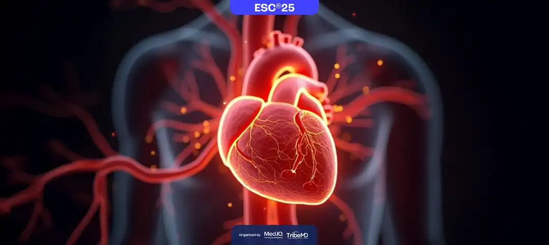 ESC®️ 2025 – Beta-blockers after infarction in slightly reduced ejection fraction